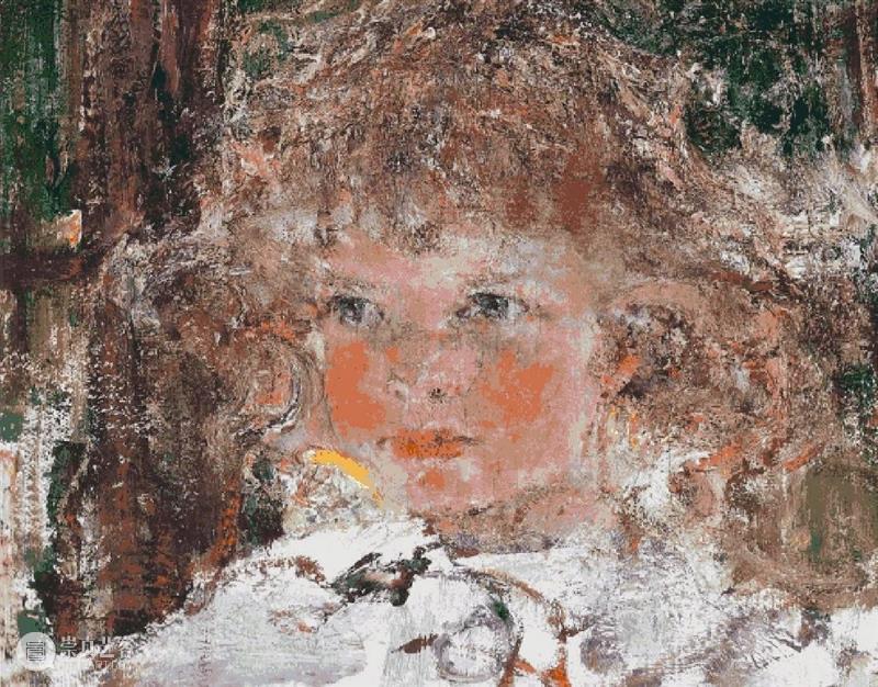 绘画丨灵动的双眸——费欣作品精选 崇真艺客