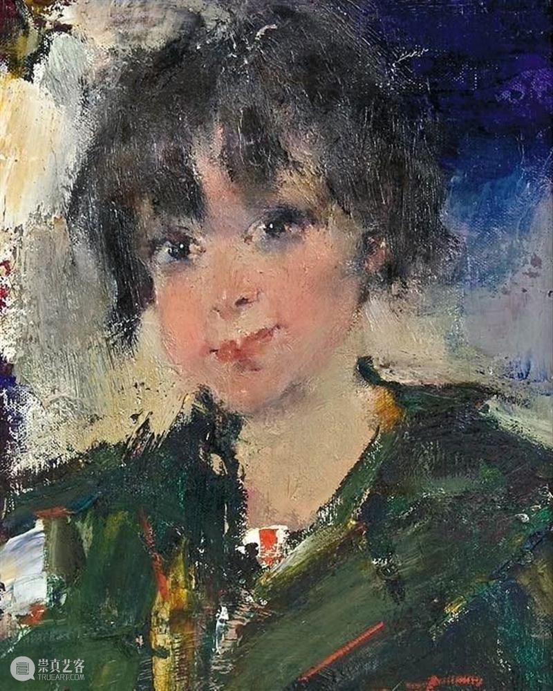 绘画丨灵动的双眸——费欣作品精选 崇真艺客