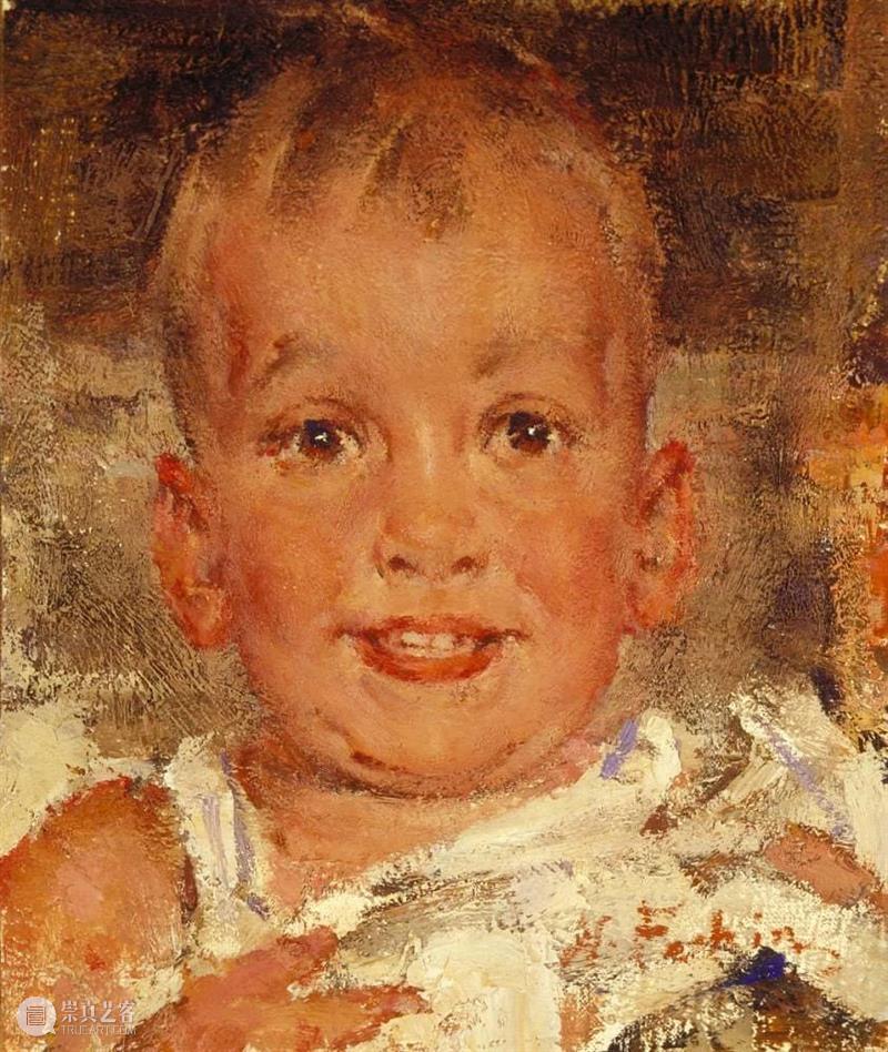 绘画丨灵动的双眸——费欣作品精选 崇真艺客