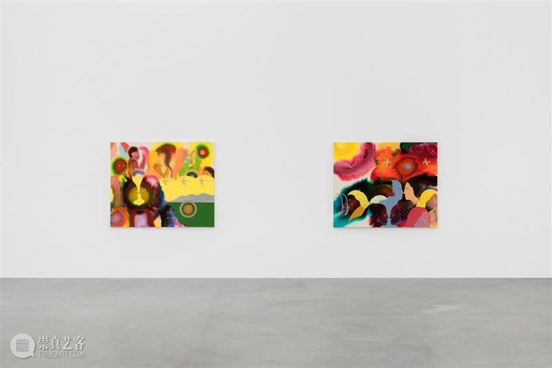 展览现场｜亚伦·约翰逊（Aaron Johnson）「其他的世界」@ 阿尔敏·莱希布鲁塞尔  Almine Rech 亚伦·约翰逊 阿尔敏 莱希 布鲁塞尔 Johnson 世界 现场 丙烯 艺术家 个展 崇真艺客