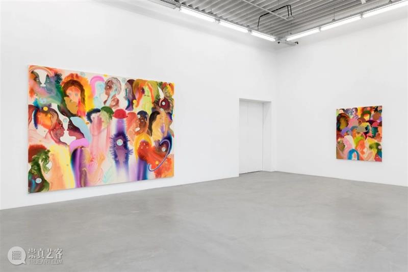 展览现场｜亚伦·约翰逊（Aaron Johnson）「其他的世界」@ 阿尔敏·莱希布鲁塞尔  Almine Rech 亚伦·约翰逊 阿尔敏 莱希 布鲁塞尔 Johnson 世界 现场 丙烯 艺术家 个展 崇真艺客