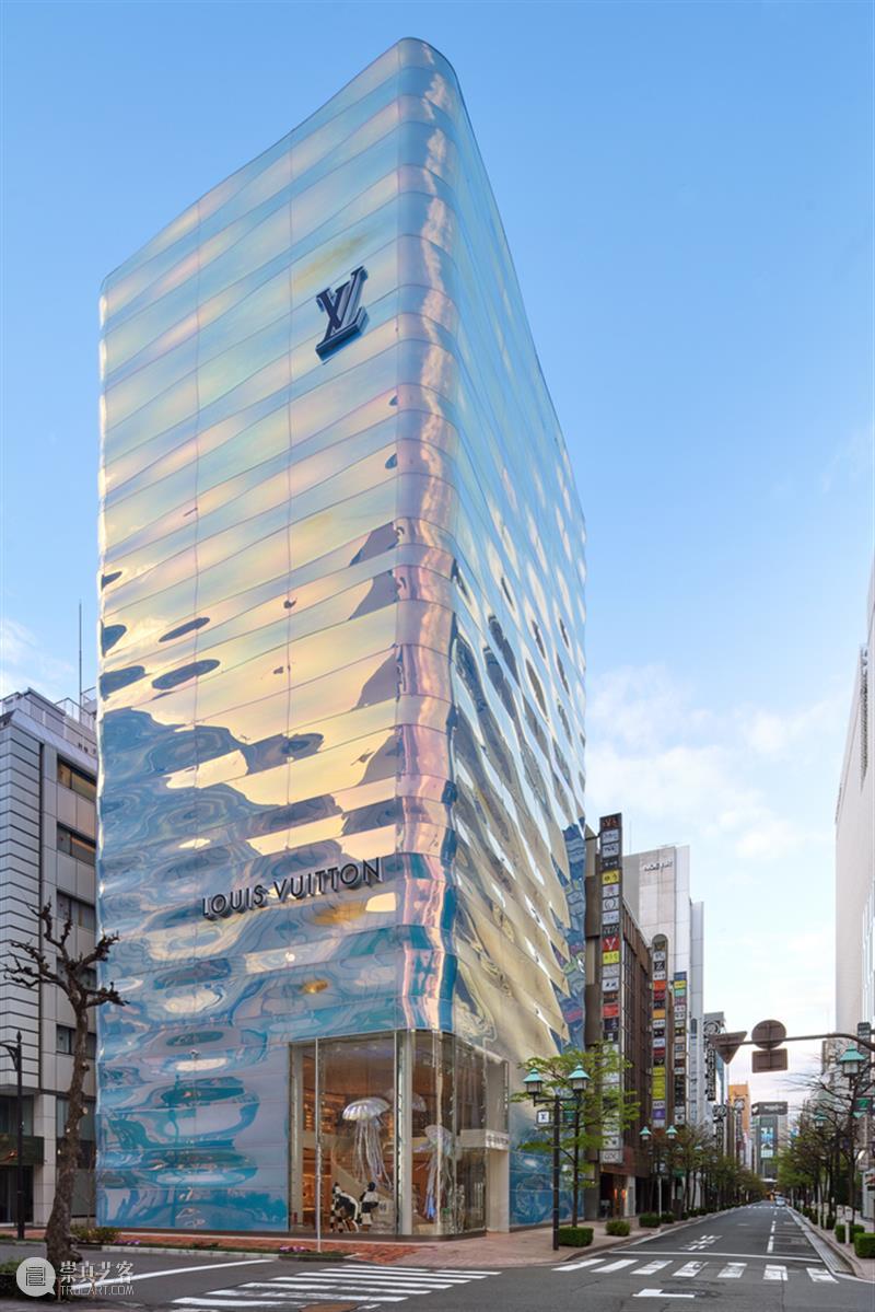 LV·银座旗舰店，‘糖纸’表皮 / 青木淳建筑设计事务所 + Peter Marino Architect 旗舰店 表皮 银座 青木淳建筑设计事务所 糖纸 万众 LV银座旗舰店 神秘的面纱 项目 日本 崇真艺客