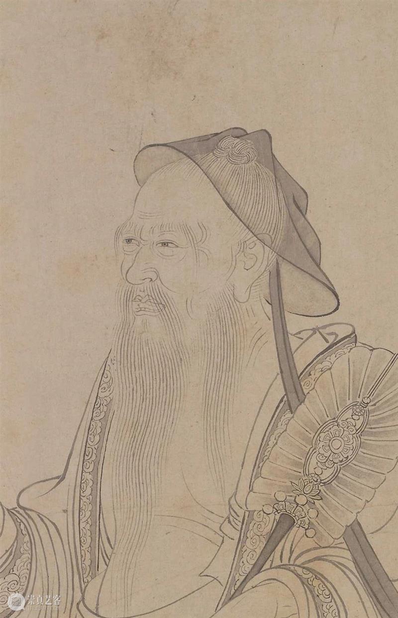 高清赏古画：故宫博物院藏维摩演教图卷免费下载 维摩演教图卷 故宫博物院 古画 纸本 白描 人物 TIFF 图像 维摩演教图 维摩诘所说经 崇真艺客