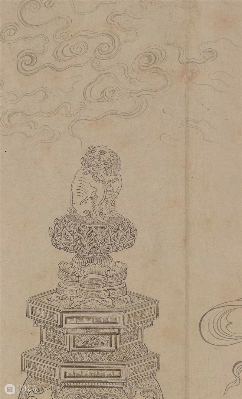 高清赏古画：故宫博物院藏维摩演教图卷免费下载 维摩演教图卷 故宫博物院 古画 纸本 白描 人物 TIFF 图像 维摩演教图 维摩诘所说经 崇真艺客