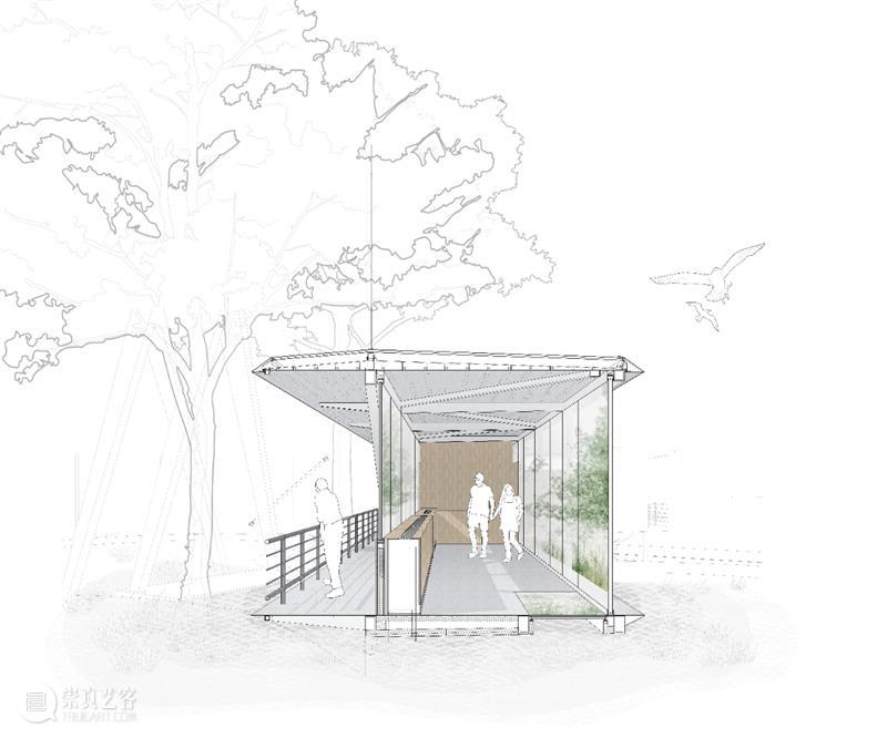 深圳茅洲河悬亭，湿地漫游 / 同济原作设计工作室 深圳 湿地 原作 工作室 同济 茅洲河 章鱼 悬亭静泊 宝安区 茅洲 崇真艺客