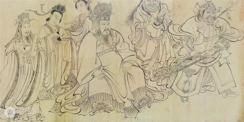 公益课堂:讲给孩子的中国美术史|吴道子(隋唐绘画3) 公益 课堂 孩子 中国 美术史 吴道子 隋唐绘画 人类 美的 拉斯科洞窟 崇真艺客