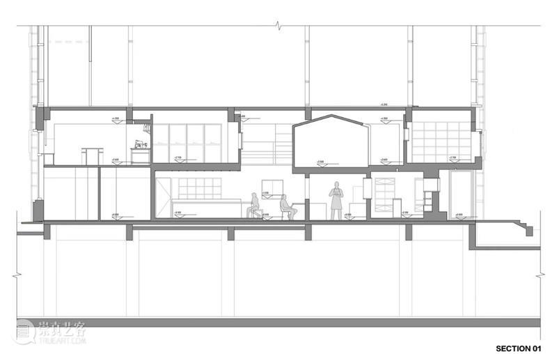 室内‘街景’，大连船埠餐厅 Chez Moi / 大棟建築 大连 室内 餐厅 船埠 街景 建筑 BAS Moi 项目 工作室 崇真艺客