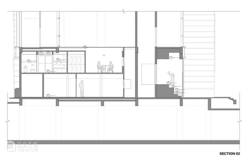 室内‘街景’，大连船埠餐厅 Chez Moi / 大棟建築 大连 室内 餐厅 船埠 街景 建筑 BAS Moi 项目 工作室 崇真艺客