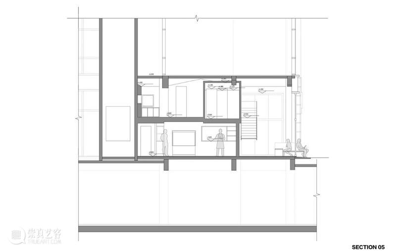 室内‘街景’，大连船埠餐厅 Chez Moi / 大棟建築 大连 室内 餐厅 船埠 街景 建筑 BAS Moi 项目 工作室 崇真艺客