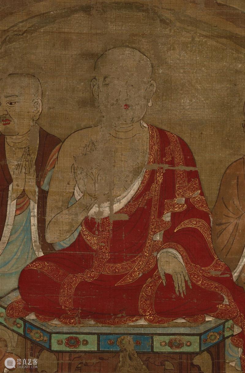 高清赏古画：“贯休十六罗汉图轴”免费下载 贯休 十六罗汉 古画 罗汉图轴 像素 TIFF 图像 GB罗汉 阿罗汉 简称 崇真艺客