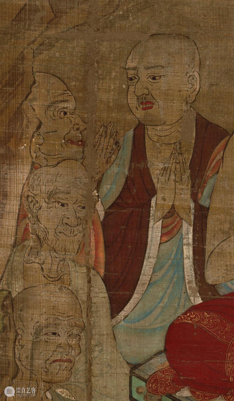 高清赏古画：“贯休十六罗汉图轴”免费下载 贯休 十六罗汉 古画 罗汉图轴 像素 TIFF 图像 GB罗汉 阿罗汉 简称 崇真艺客