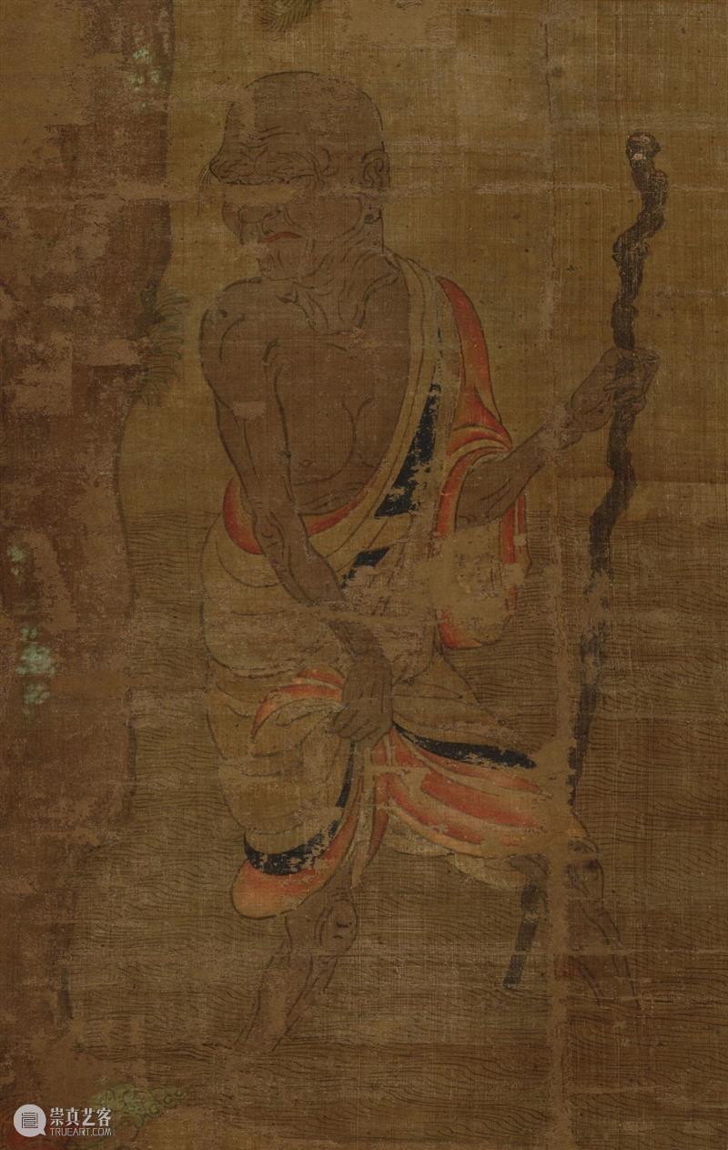 高清赏古画：“贯休十六罗汉图轴”免费下载 贯休 十六罗汉 古画 罗汉图轴 像素 TIFF 图像 GB罗汉 阿罗汉 简称 崇真艺客