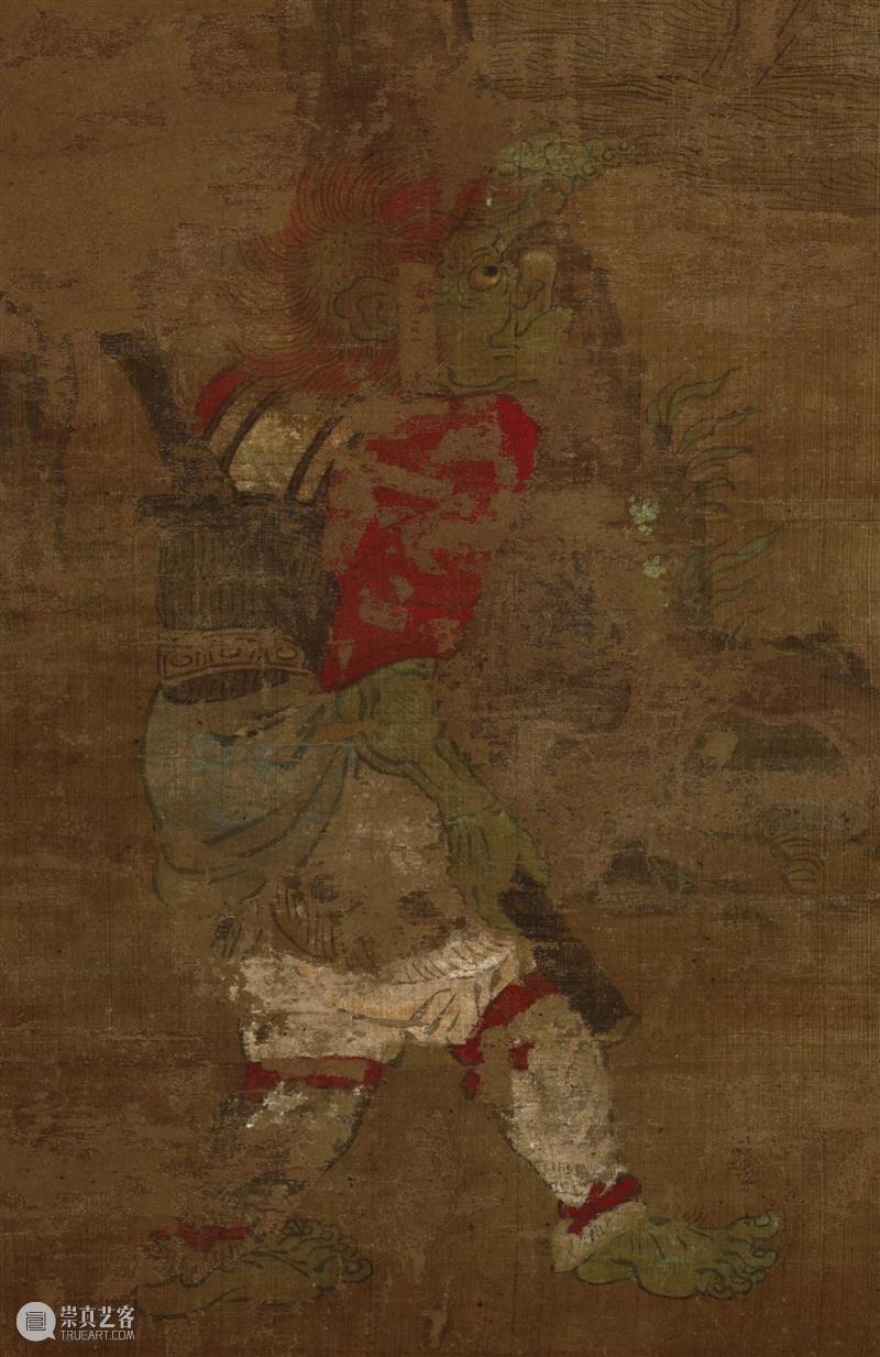 高清赏古画：“贯休十六罗汉图轴”免费下载 贯休 十六罗汉 古画 罗汉图轴 像素 TIFF 图像 GB罗汉 阿罗汉 简称 崇真艺客