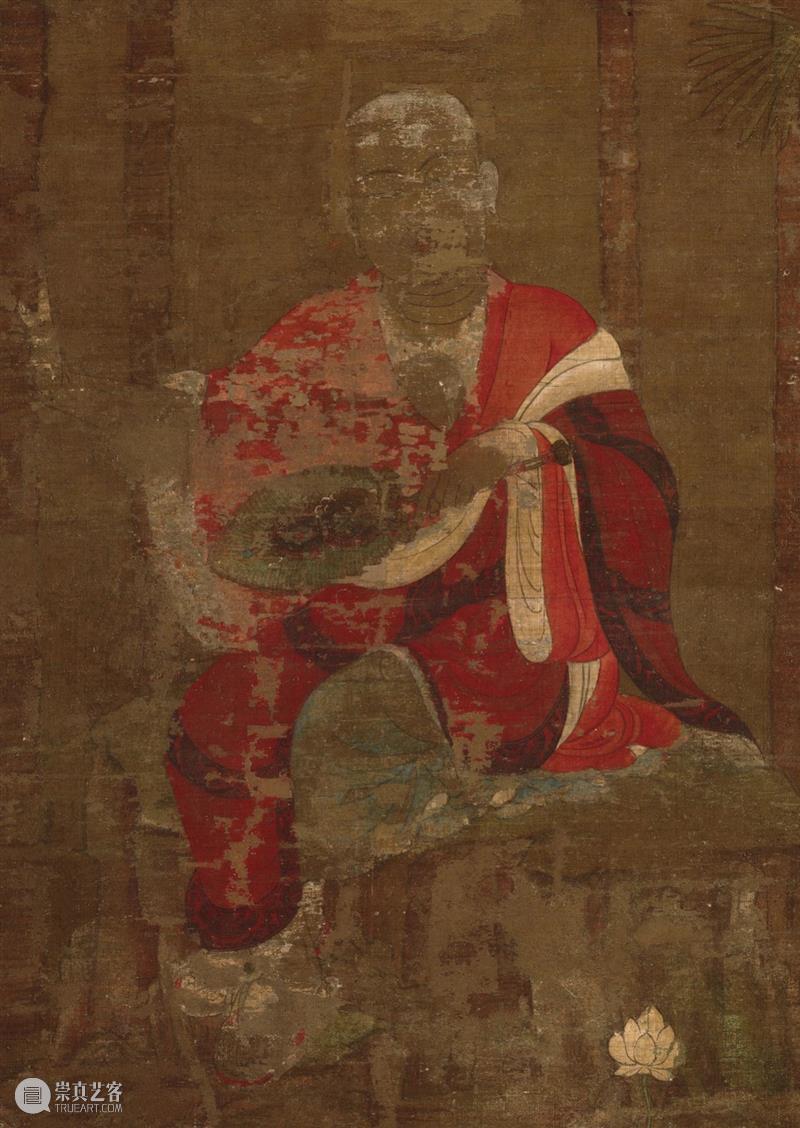 高清赏古画：“贯休十六罗汉图轴”免费下载 贯休 十六罗汉 古画 罗汉图轴 像素 TIFF 图像 GB罗汉 阿罗汉 简称 崇真艺客
