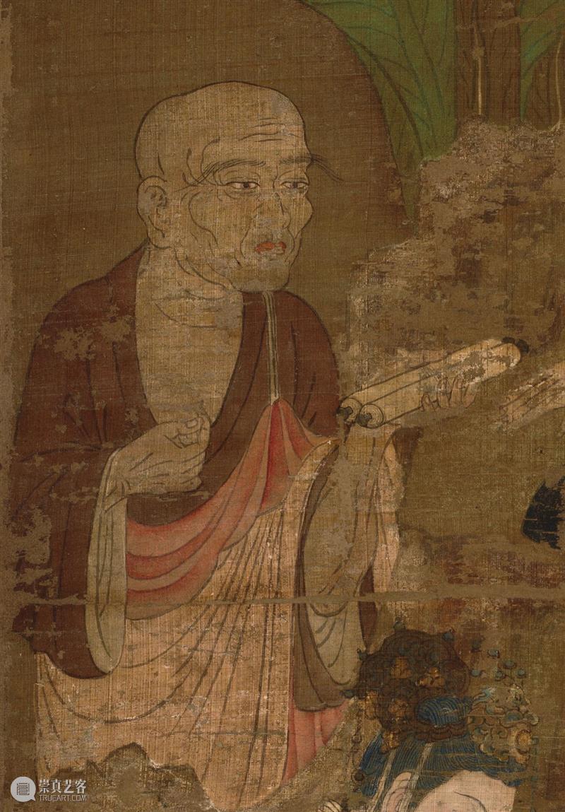 高清赏古画：“贯休十六罗汉图轴”免费下载 贯休 十六罗汉 古画 罗汉图轴 像素 TIFF 图像 GB罗汉 阿罗汉 简称 崇真艺客
