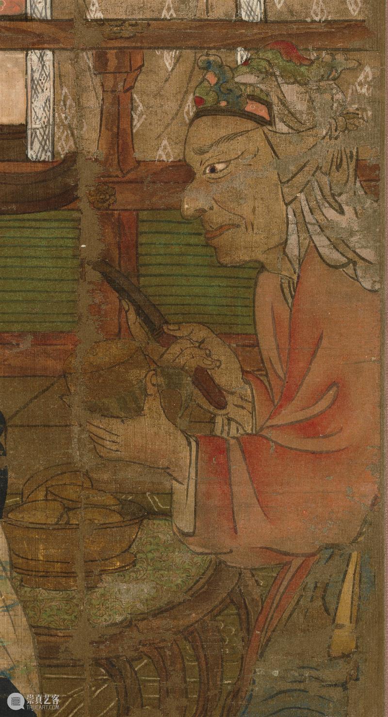 高清赏古画：“贯休十六罗汉图轴”免费下载 贯休 十六罗汉 古画 罗汉图轴 像素 TIFF 图像 GB罗汉 阿罗汉 简称 崇真艺客