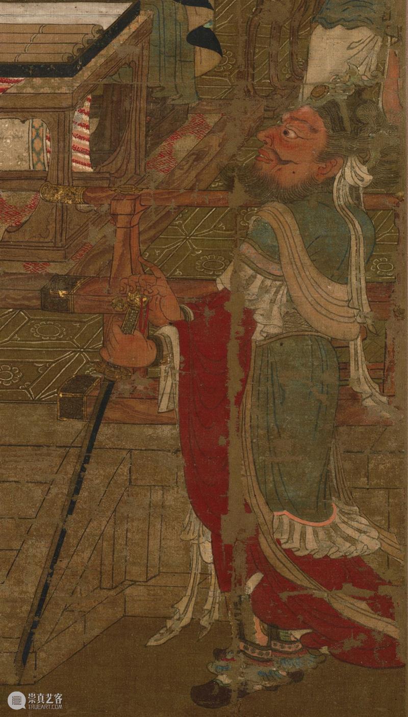 高清赏古画：“贯休十六罗汉图轴”免费下载 贯休 十六罗汉 古画 罗汉图轴 像素 TIFF 图像 GB罗汉 阿罗汉 简称 崇真艺客