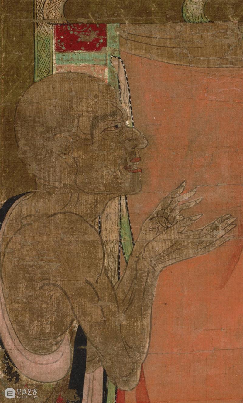 高清赏古画：“贯休十六罗汉图轴”免费下载 贯休 十六罗汉 古画 罗汉图轴 像素 TIFF 图像 GB罗汉 阿罗汉 简称 崇真艺客
