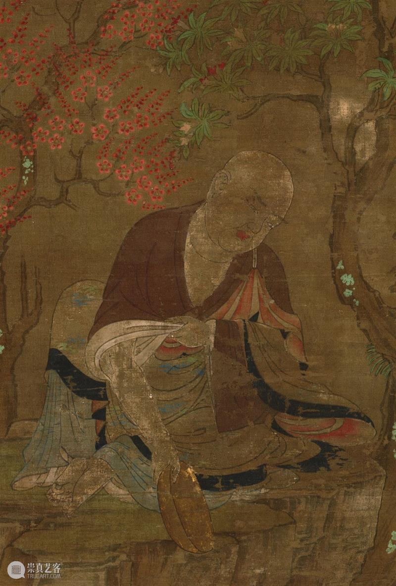 高清赏古画：“贯休十六罗汉图轴”免费下载 贯休 十六罗汉 古画 罗汉图轴 像素 TIFF 图像 GB罗汉 阿罗汉 简称 崇真艺客