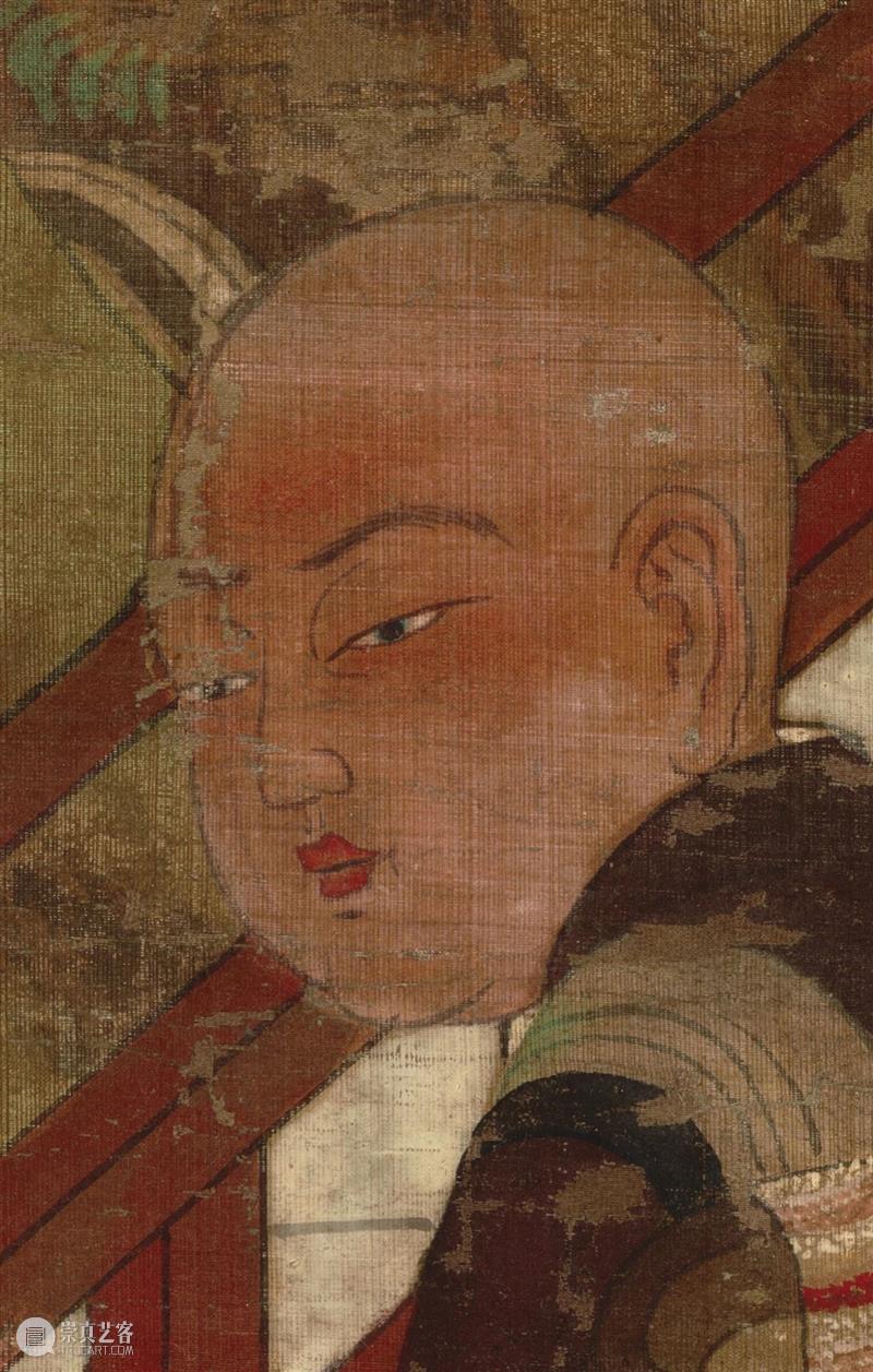 高清赏古画：“贯休十六罗汉图轴”免费下载 贯休 十六罗汉 古画 罗汉图轴 像素 TIFF 图像 GB罗汉 阿罗汉 简称 崇真艺客