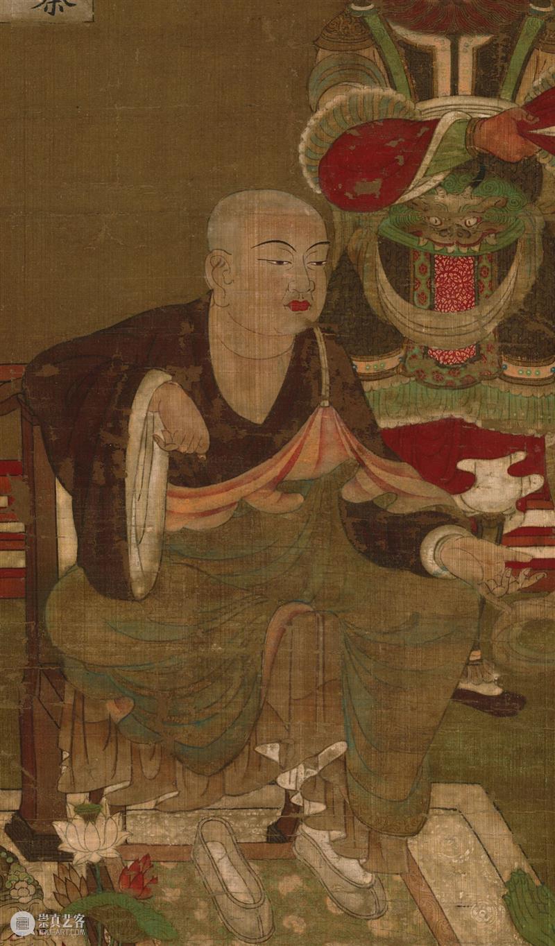 高清赏古画：“贯休十六罗汉图轴”免费下载 贯休 十六罗汉 古画 罗汉图轴 像素 TIFF 图像 GB罗汉 阿罗汉 简称 崇真艺客