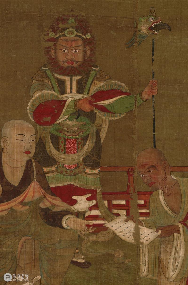 高清赏古画：“贯休十六罗汉图轴”免费下载 贯休 十六罗汉 古画 罗汉图轴 像素 TIFF 图像 GB罗汉 阿罗汉 简称 崇真艺客
