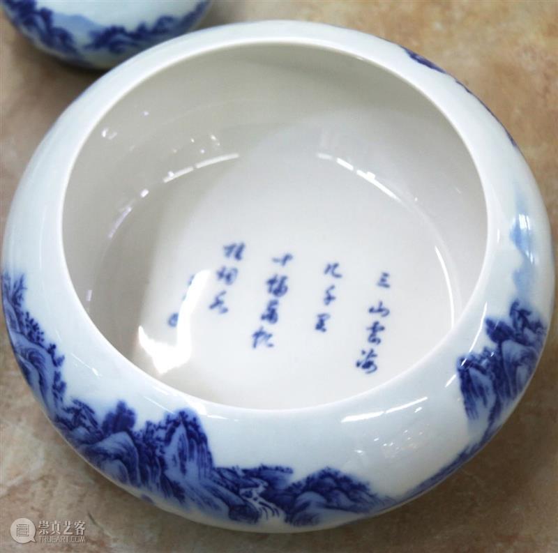 手绘之美 赏心悦目，这套茶具低至5.2折！  德顺宝企业文化 茶具 手绘 山水 功夫 中国 人民 亲朋 主人 文明 礼仪 崇真艺客