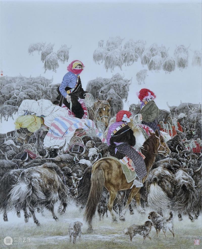 第十一届全国工笔画作品展 | 好画抢鲜看Vol.9 全国 工笔画 作品展 Vol.9 中国美术家协会 中国美术馆 中国工笔画学会 中国 成就 学术 崇真艺客