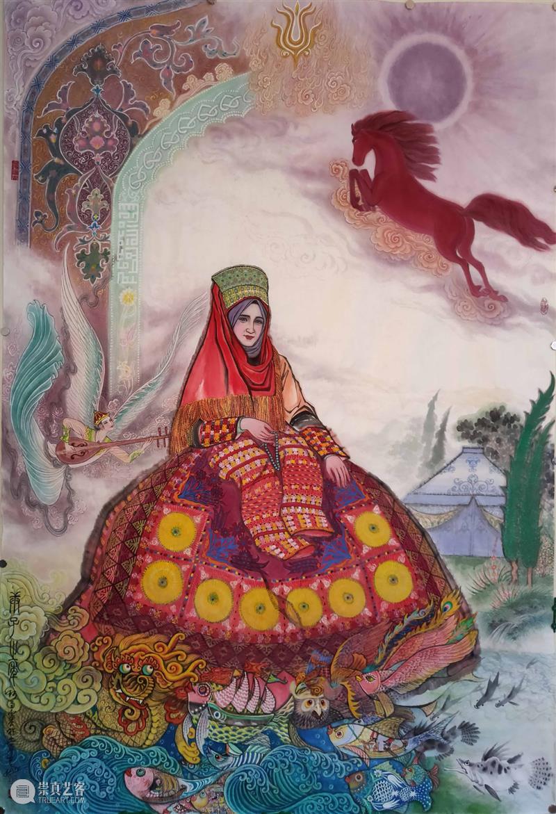 第十一届全国工笔画作品展 | 好画抢鲜看Vol.9 全国 工笔画 作品展 Vol.9 中国美术家协会 中国美术馆 中国工笔画学会 中国 成就 学术 崇真艺客
