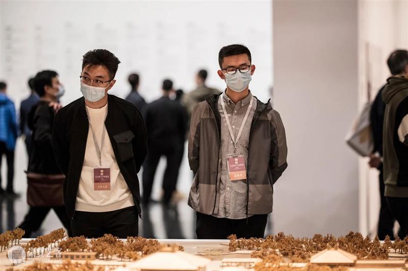 “国匠：吴良镛学术成就展”开幕式在清华大学举行 吴良镛 学术 成就展 开幕式 清华大学 清华大学艺术博物馆 中国科学院 中国工程院 中国共产党 先生 崇真艺客