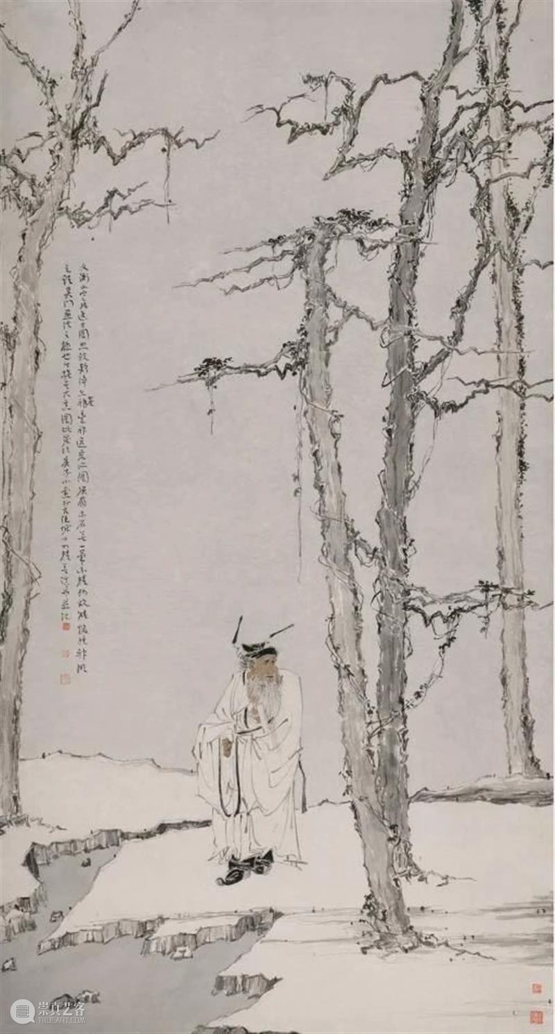 技与道｜张镇华：在古意人物画中追求自我 张镇华 古意 人物画 编者按 技与道 北京画院 画家 系列 专题 视频 崇真艺客