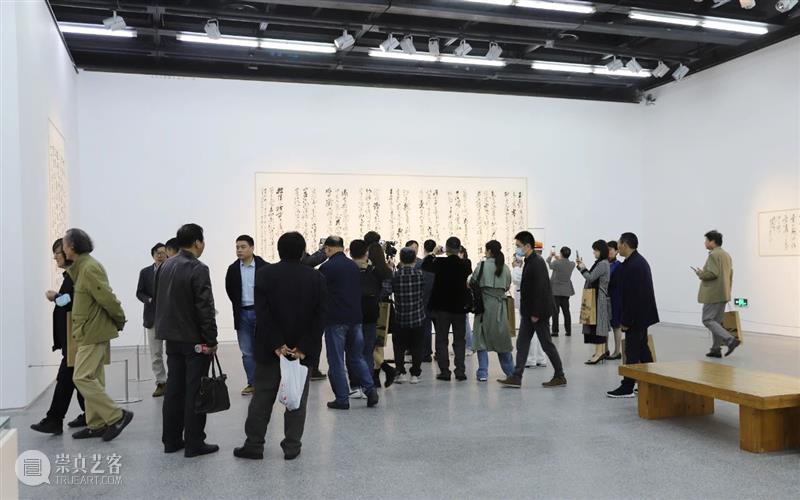 假期又多了一个好去处，叶鹏飞书法作品展在宁波美术馆开展 叶鹏飞 书法 宁波美术馆 假期 好去处 作品展 开幕式 现场 作品 个人 崇真艺客