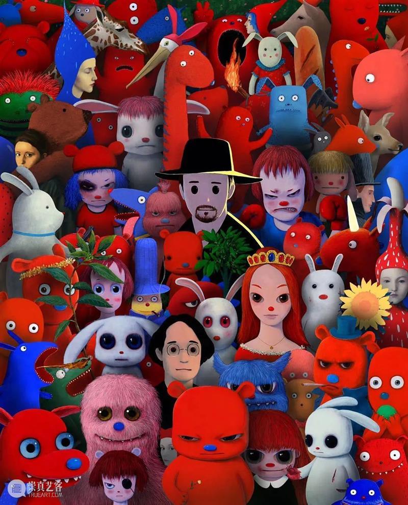 兔子！兔子！张占占个展今日开幕！ 兔子 张占占 个展 上海宝龙美术馆 艺术家 中国 80后 美术 馆级 PUPU熊 崇真艺客