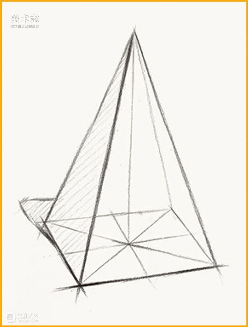 【从零开始】四棱锥入门教学！干货满满！ 四棱锥 干货 素描 静物 基础 难点 时候 形体 小志哥 小志 崇真艺客