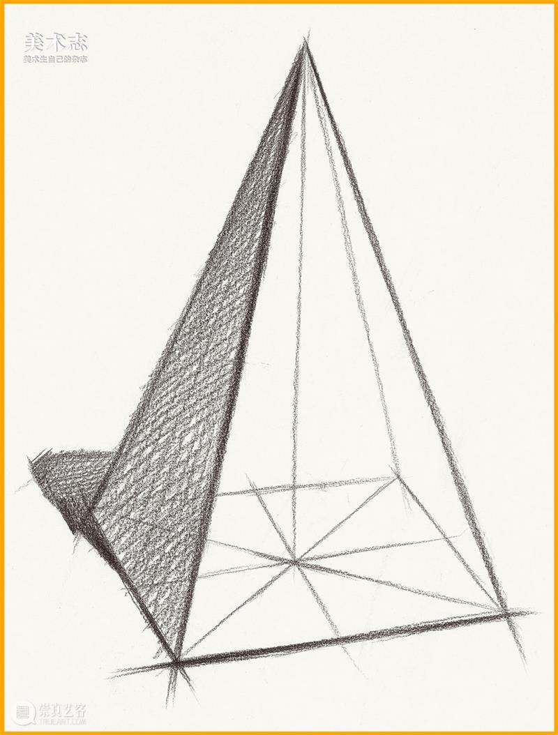 【从零开始】四棱锥入门教学！干货满满！ 四棱锥 干货 素描 静物 基础 难点 时候 形体 小志哥 小志 崇真艺客