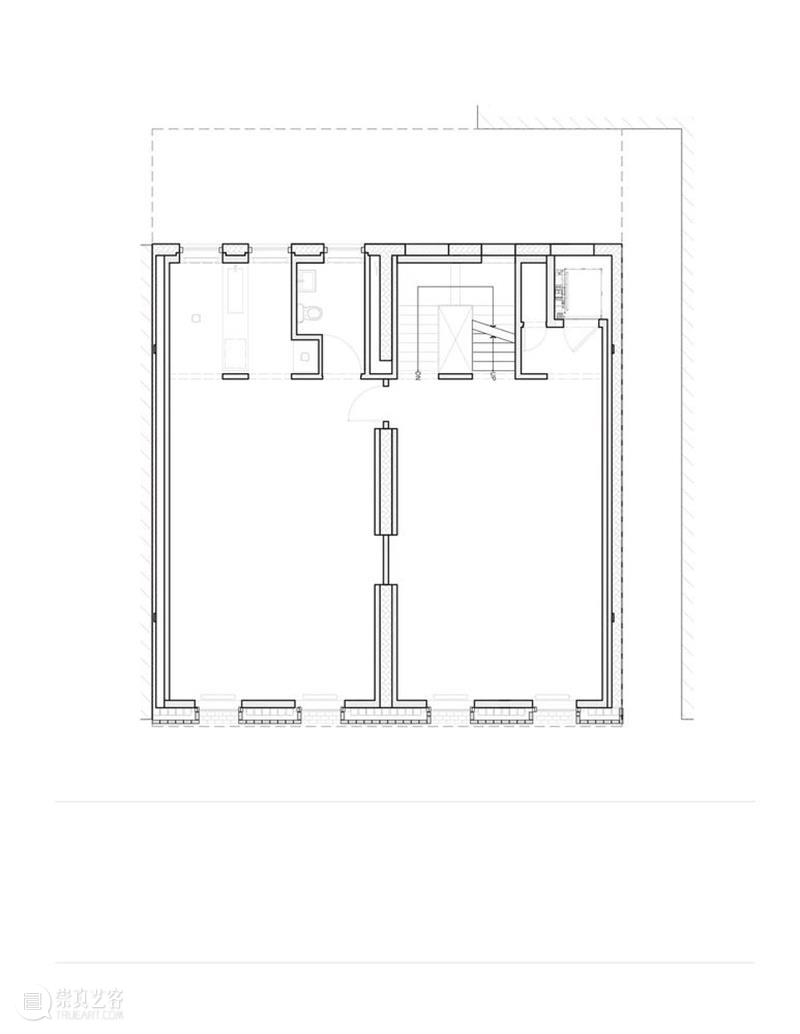 “教堂”立面，哈莱姆区艺术家工作室 / SO-IL 哈莱姆区 艺术家 工作室 教堂 立面 Kubota Amer 空间 哈莱姆区西 Douglass大街 崇真艺客