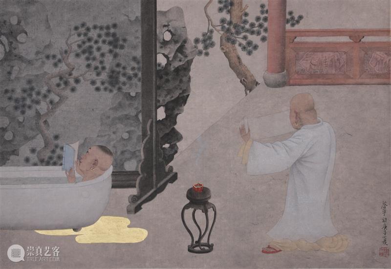 逸空间 评论|余启平的绘画美学 余启平 美学 空间 现场 painting启平 现代 传统 时间 古代 意蕴 崇真艺客