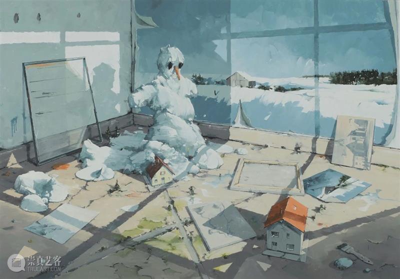 你好，旧时光  纯灰艺术 你好 时光 Kroner 光线 灰色调 光影 窗户 画室 作品 往期 崇真艺客