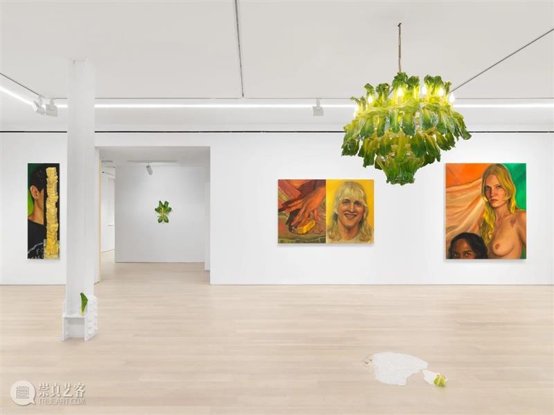 展览现场｜克洛伊·怀斯（Chloe Wise）「谢谢你的火焰」@ 阿尔敏·莱希纽约  Almine Rech 阿尔敏 莱希 纽约 怀斯 火焰 克洛伊 现场 Chloe Wise 克洛依·怀斯 崇真艺客