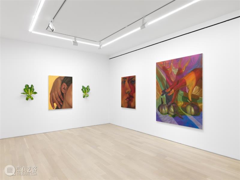 展览现场｜克洛伊·怀斯（Chloe Wise）「谢谢你的火焰」@ 阿尔敏·莱希纽约  Almine Rech 阿尔敏 莱希 纽约 怀斯 火焰 克洛伊 现场 Chloe Wise 克洛依·怀斯 崇真艺客