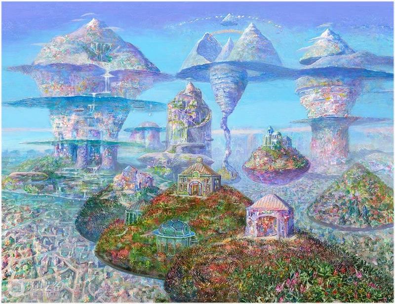 展览预告:“依巴拉度-空中花园”宫崎骏动画场景原画大师井上直久个展 依巴拉度 空中花园 宫崎骏 动画 场景 原画 大师 井上直久 个展 上方 崇真艺客