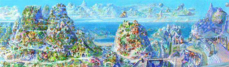 展览预告:“依巴拉度-空中花园”宫崎骏动画场景原画大师井上直久个展 依巴拉度 空中花园 宫崎骏 动画 场景 原画 大师 井上直久 个展 上方 崇真艺客