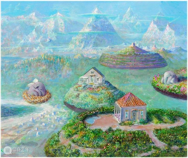 展览预告:“依巴拉度-空中花园”宫崎骏动画场景原画大师井上直久个展 依巴拉度 空中花园 宫崎骏 动画 场景 原画 大师 井上直久 个展 上方 崇真艺客