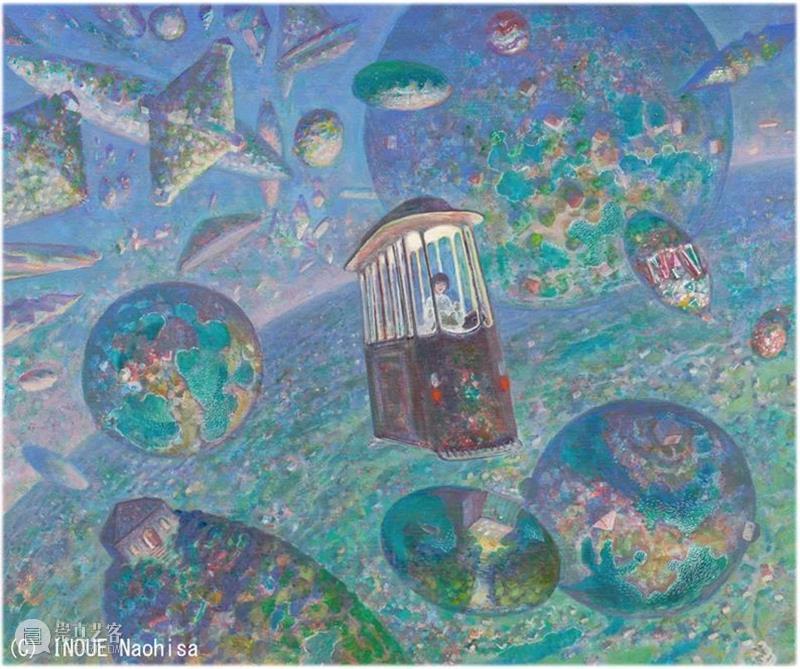 展览预告:“依巴拉度-空中花园”宫崎骏动画场景原画大师井上直久个展 依巴拉度 空中花园 宫崎骏 动画 场景 原画 大师 井上直久 个展 上方 崇真艺客