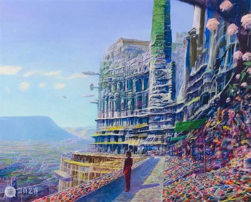 展览预告:“依巴拉度-空中花园”宫崎骏动画场景原画大师井上直久个展 依巴拉度 空中花园 宫崎骏 动画 场景 原画 大师 井上直久 个展 上方 崇真艺客