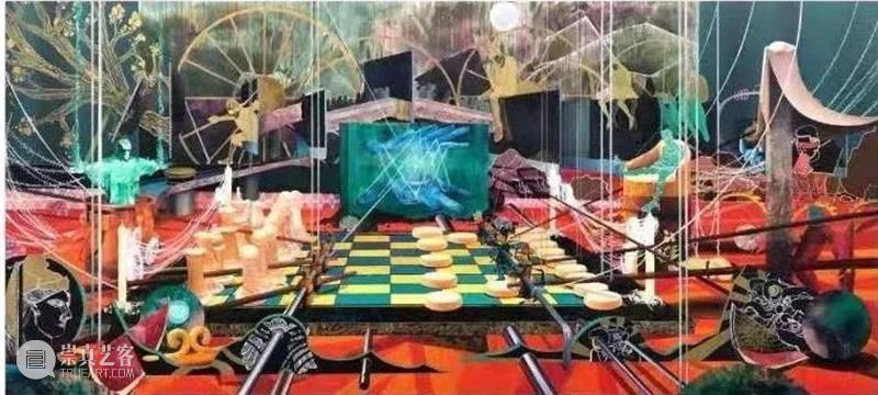 赛麟推介 | 乔相伟：离开伊甸园的绘画 伊甸园 乔相伟 赛麟 姜俊乔相伟 作品 空间 张力 90后 青年 艺术家 崇真艺客