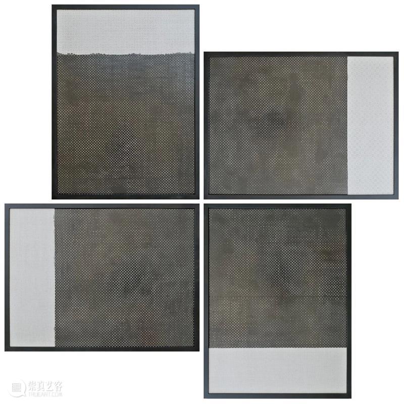潘小荣 Pan Xiaorong「抽象2020/下 夜与昼」| YIBO GALLERY 潘小荣 夜与昼 GALLERY Pan 墨汁 卡纸 Ink paper 方式 姿态 崇真艺客