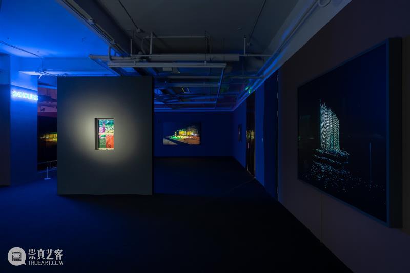 艺术家 | 陈维 昊美术馆个展 Good Night 展览现场 陈维 Night 现场 昊美术馆 艺术家 个展 上海 香格纳画廊 新城 系列 崇真艺客
