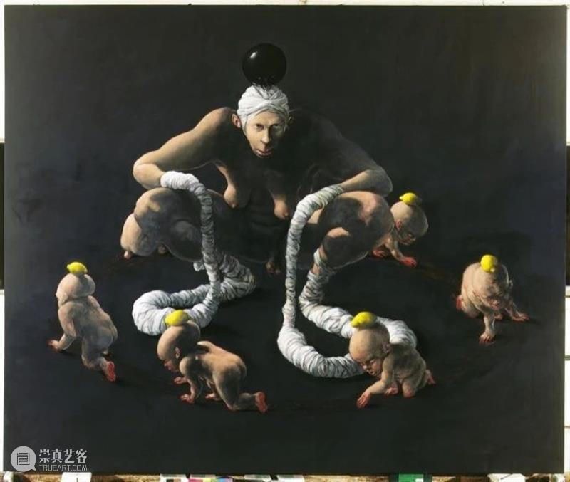 同行/不是恶趣味，是恶 | Michael Kvium Kvium 同行 恶趣味 丹麦 艺术家 绘画 雕塑 戏剧 视听 艺术 崇真艺客