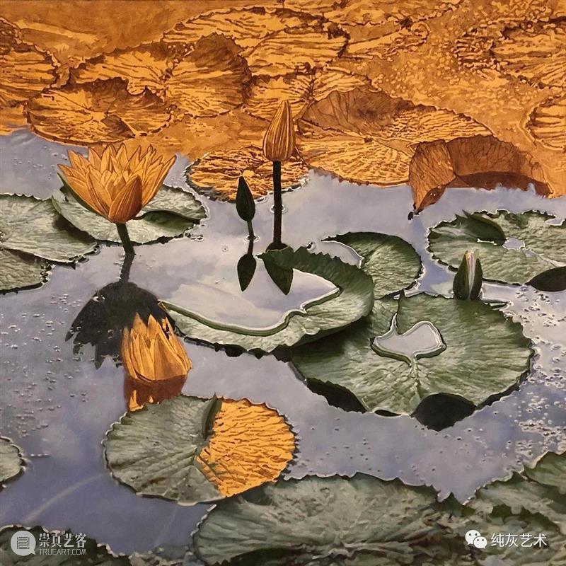 自然光下的写实花卉 自然光 花卉 美国 画家 Jeffrey Vaughn 风景 工作 作品 自然世界 崇真艺客